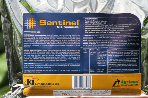 Sentinel® Botrytis Bio-fungicide